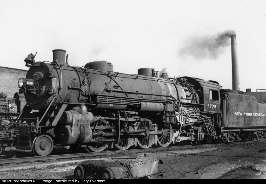 NYC 2-8-2 #1778 - New York Central